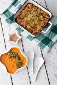 &QUOT;SWEET POTATO AND BLACK BEAN ENCHILADAS - MEATLESS MEAL&QUOT;