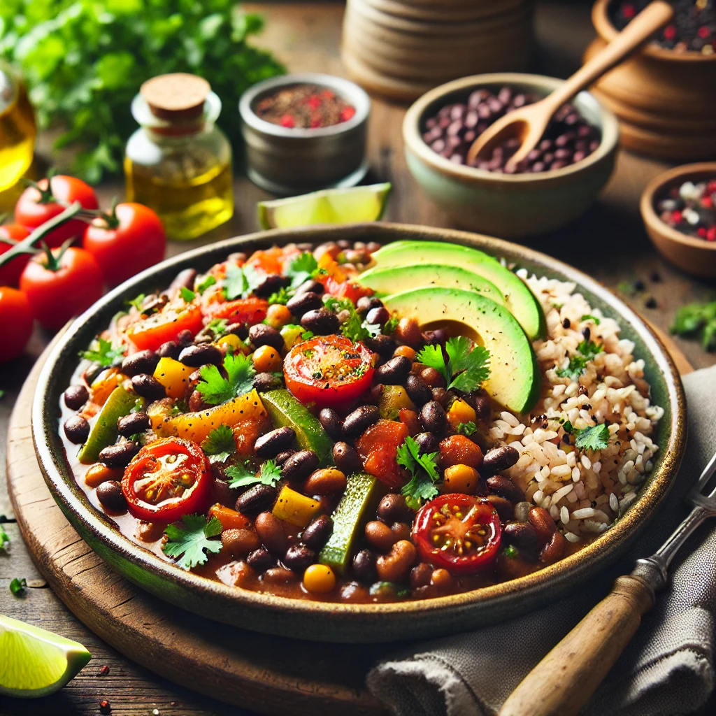 BLACK BEAN VEGAN RECIPE