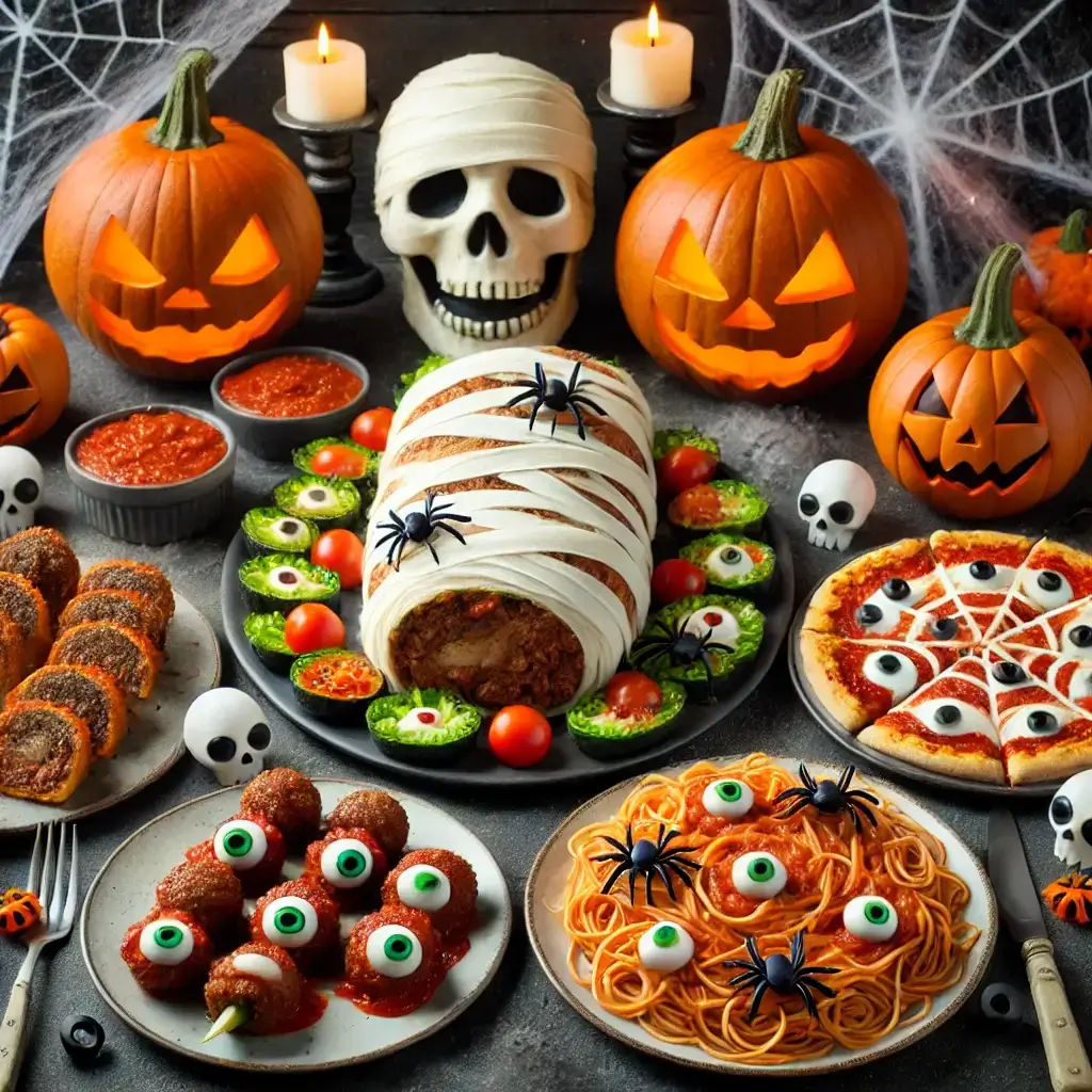 EERIE HALLOWEEN MAIN DISHES
