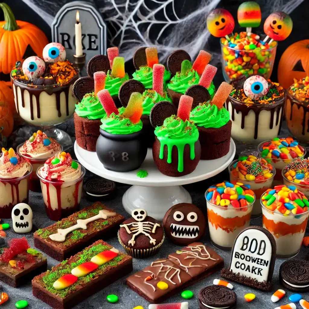 SPOOKY HALLOWEEN SWEETS AND TREATS
