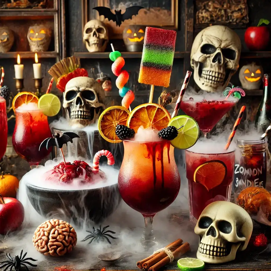 CREEPY HALLOWEEN DRINKS
