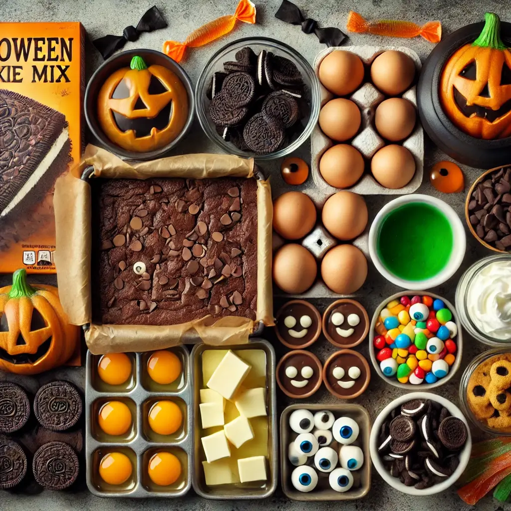 WITCH'S CAULDRON BROWNIES